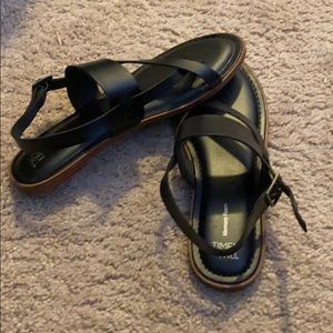 Black sandals